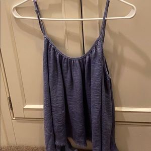 Aerie never worn blue tank top